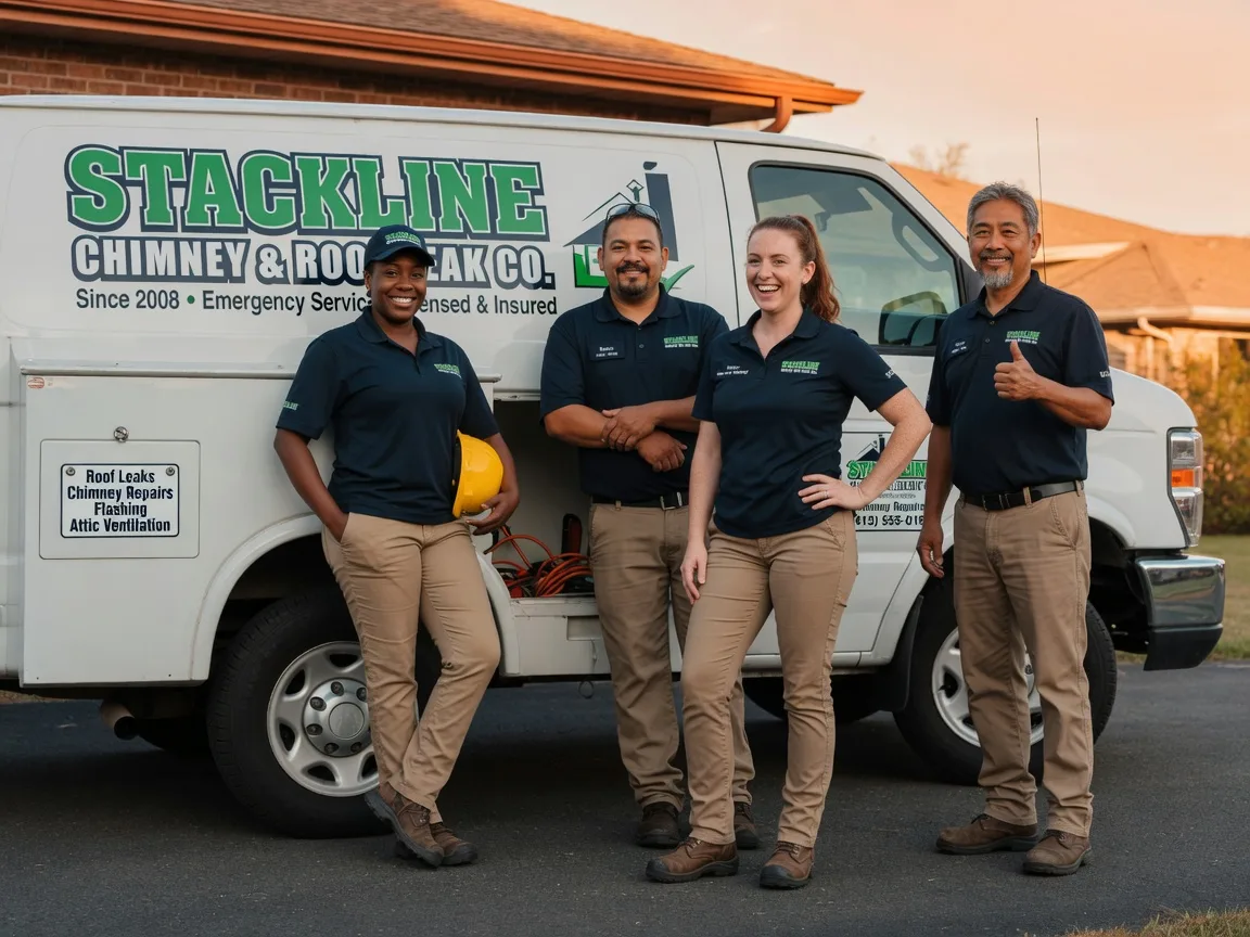 Chimney flashing repair company in Hampton, IA